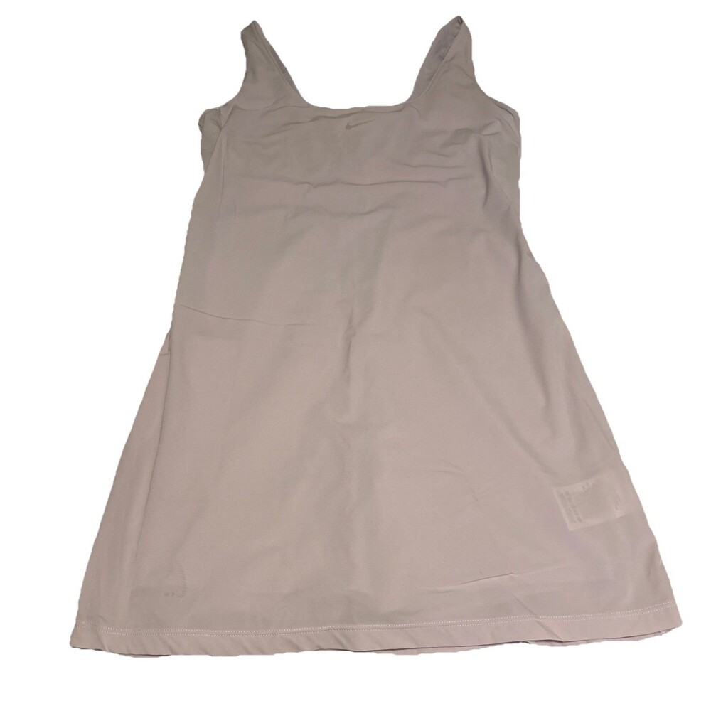Nike Bliss Luxe Training Dress Purple Built In Shorts Size Small